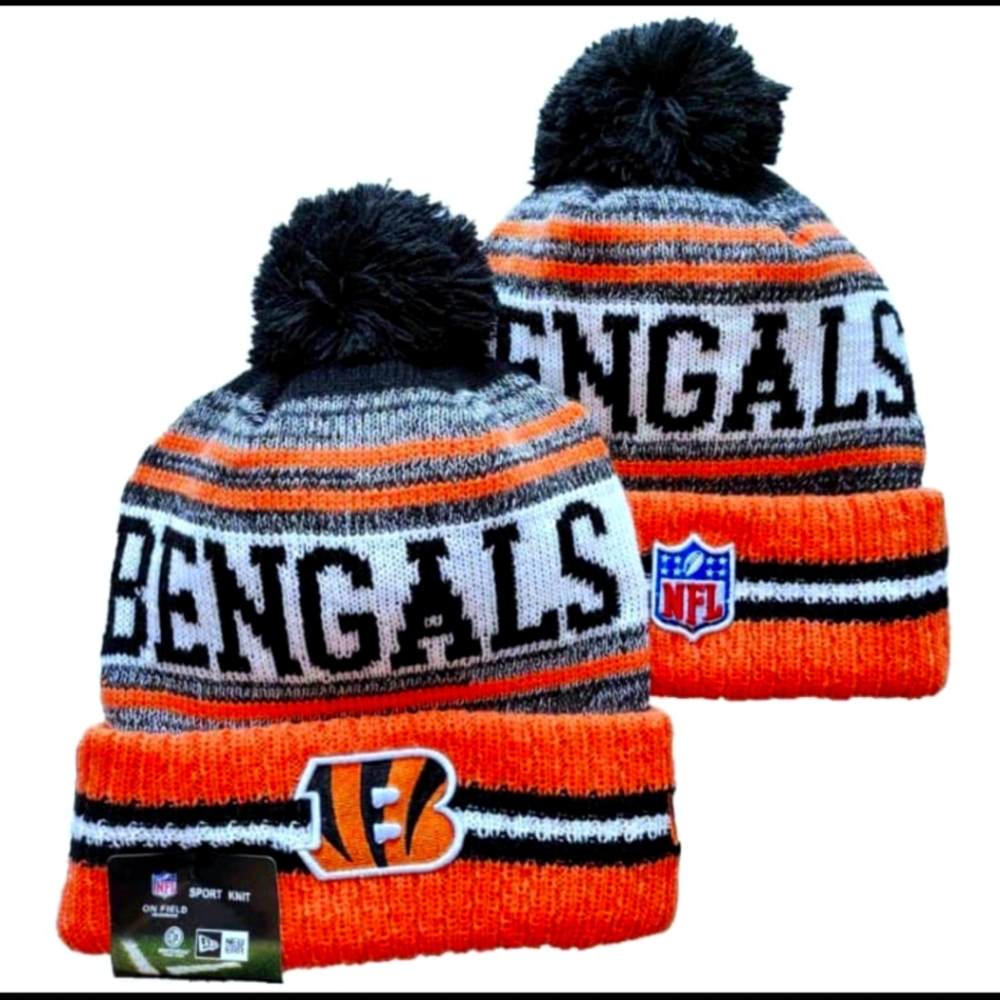 Cincinnati Bengals Knit Hat NFL NEW Winter Hat Beanie Joe Burrow
